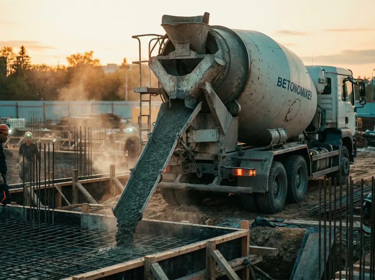 Купить бетон в Минске с доставкой